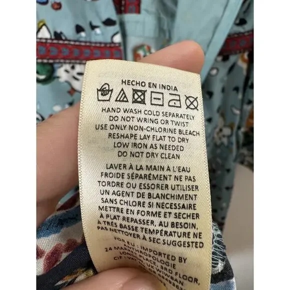 Anthropologie Akemi + Kin Beaded Midi Dress Maximalist Bohemian Hippie Boho 6 - Picture 11 of 11